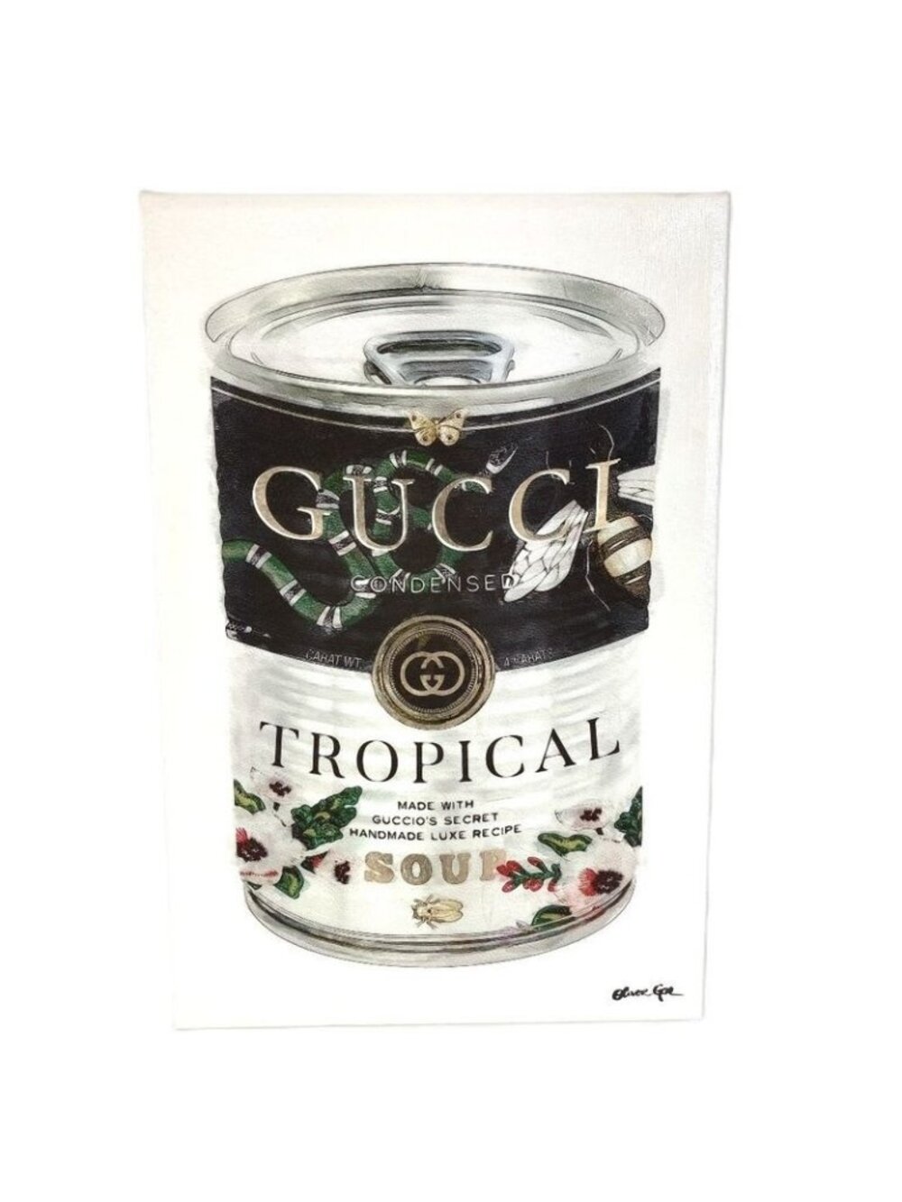 Gucci SOUP Can Canvas White
